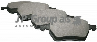 JP GROUP 1163604810 -  Комплект тормозных колодок, дисковый тормоз